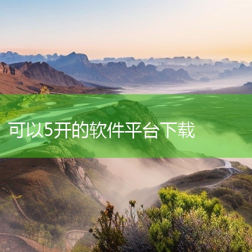 MUMU模拟器：是梦幻西游手游五开时的常用软件之一。BlueStacks：是一款广受欢迎的模拟器，尤其适用于梦幻西游手游五开。夜神模拟器：是梦幻西游手游五开时的常用模拟器之一。NoxPlayer：是一|