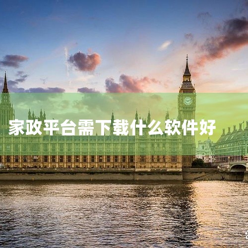以下软件可以网上接单家政：《华人宿洁保洁端》《家政快报》《e家政》《e家帮家政服务》《无忧家政》《51家庭管家》《家宝兔》《快洁帮专员》《达管家》以及美团。《华人宿洁保洁端》：专注于住宿保洁领域，能够,