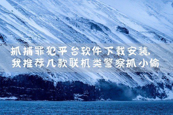 抓捕罪犯平台软件下载安装